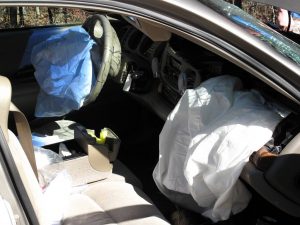 car accident airbag deployment